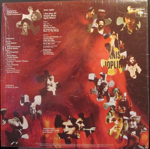 Janis Joplin - I Got Dem Ol' Kozmic Blues Again Mama! *SHRINK/PITMAN/HYPE* | Very Good (VG) Near Mint (NM)
