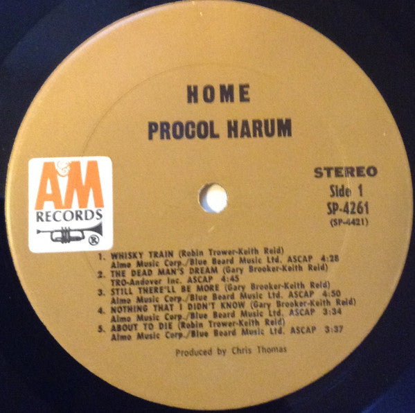 Procol Harum - Home | Very Good (VG) Very Good (VG)