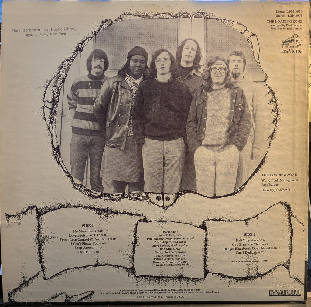 The Loading Zone - The Loading Zone (VINYL) | Very Good (VG) Near Mint (NM)