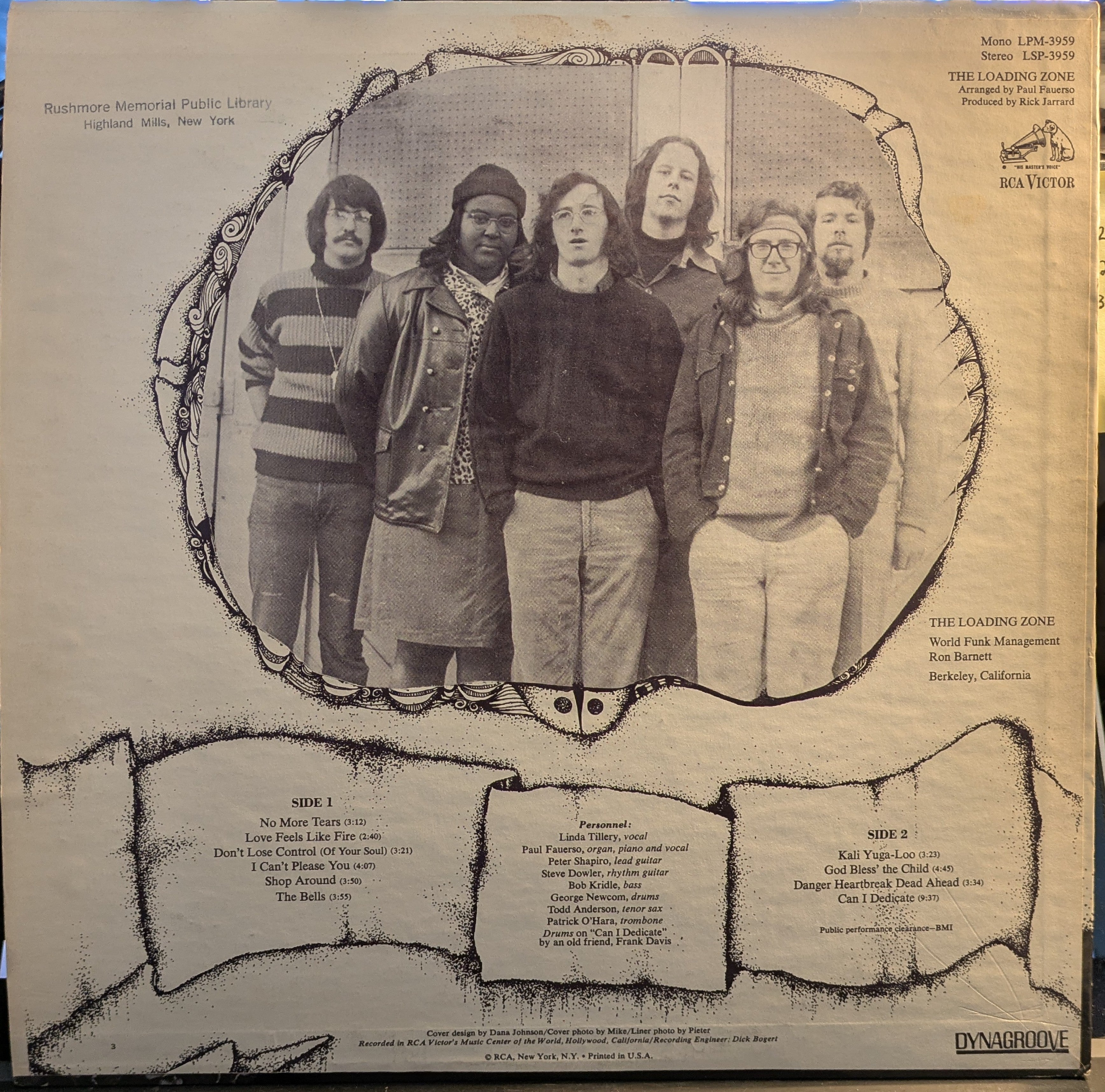 The Loading Zone - The Loading Zone (VINYL) | Very Good (VG) Near Mint (NM)