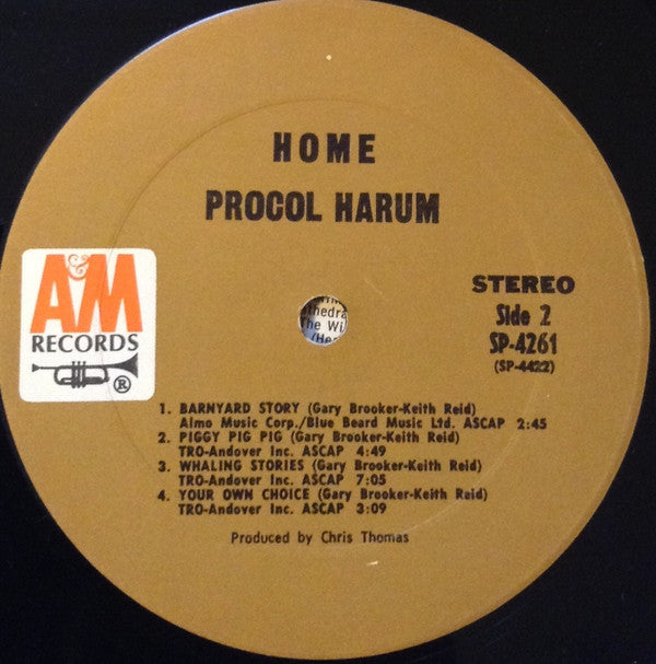 Procol Harum - Home | Very Good (VG) Very Good (VG)