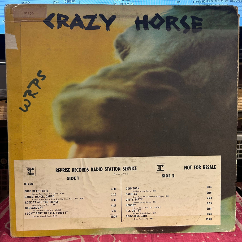 Crazy Horse - Crazy Horse *PROMO* | Very Good (VG) Good Plus (G+)