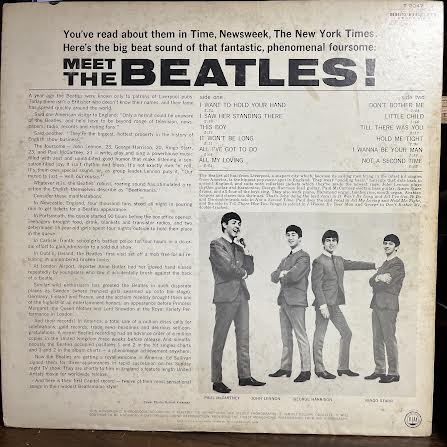 The Beatles - Meet The Beatles! (VINYL) | Very Good (VG) Very Good Plus (VG+)