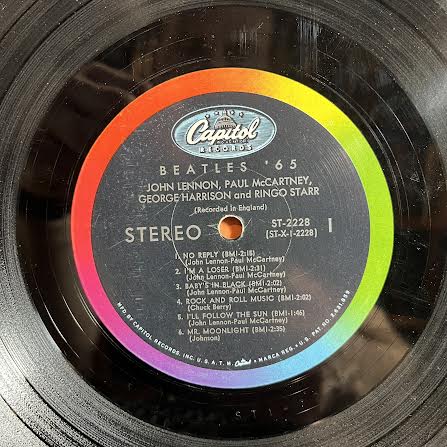 The Beatles - Beatles '65 (VINYL) | Very Good (VG) Excellent (EX)