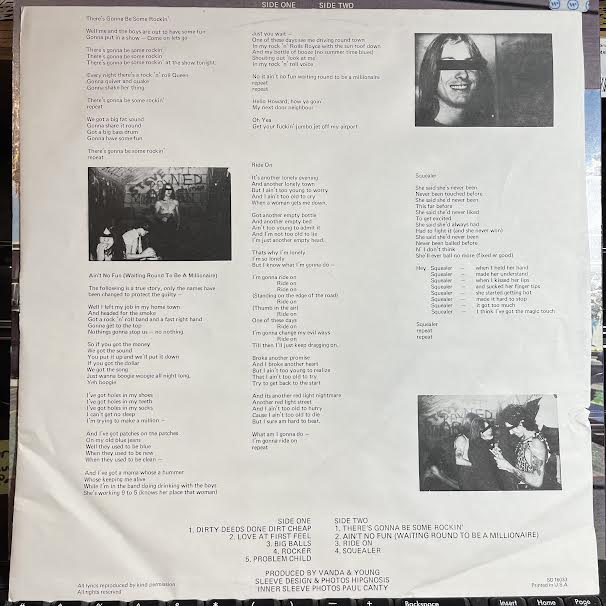 AC/DC - Dirty Deeds Done Dirt Cheap (VINYL) | Very Good (VG) Excellent+ (EX+)