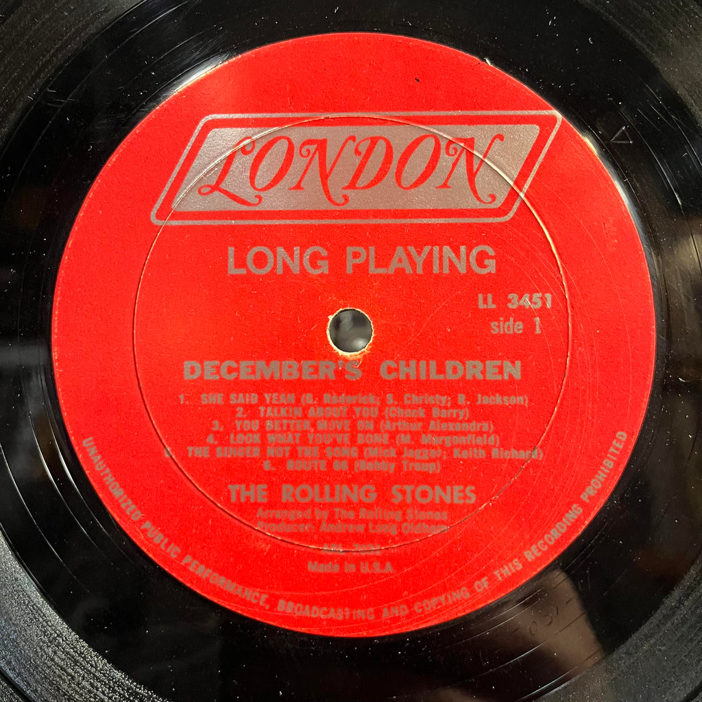 The Rolling Stones - December's Children (And Everybody's) *MONARCH* | Very Good (VG) Very Good (VG)