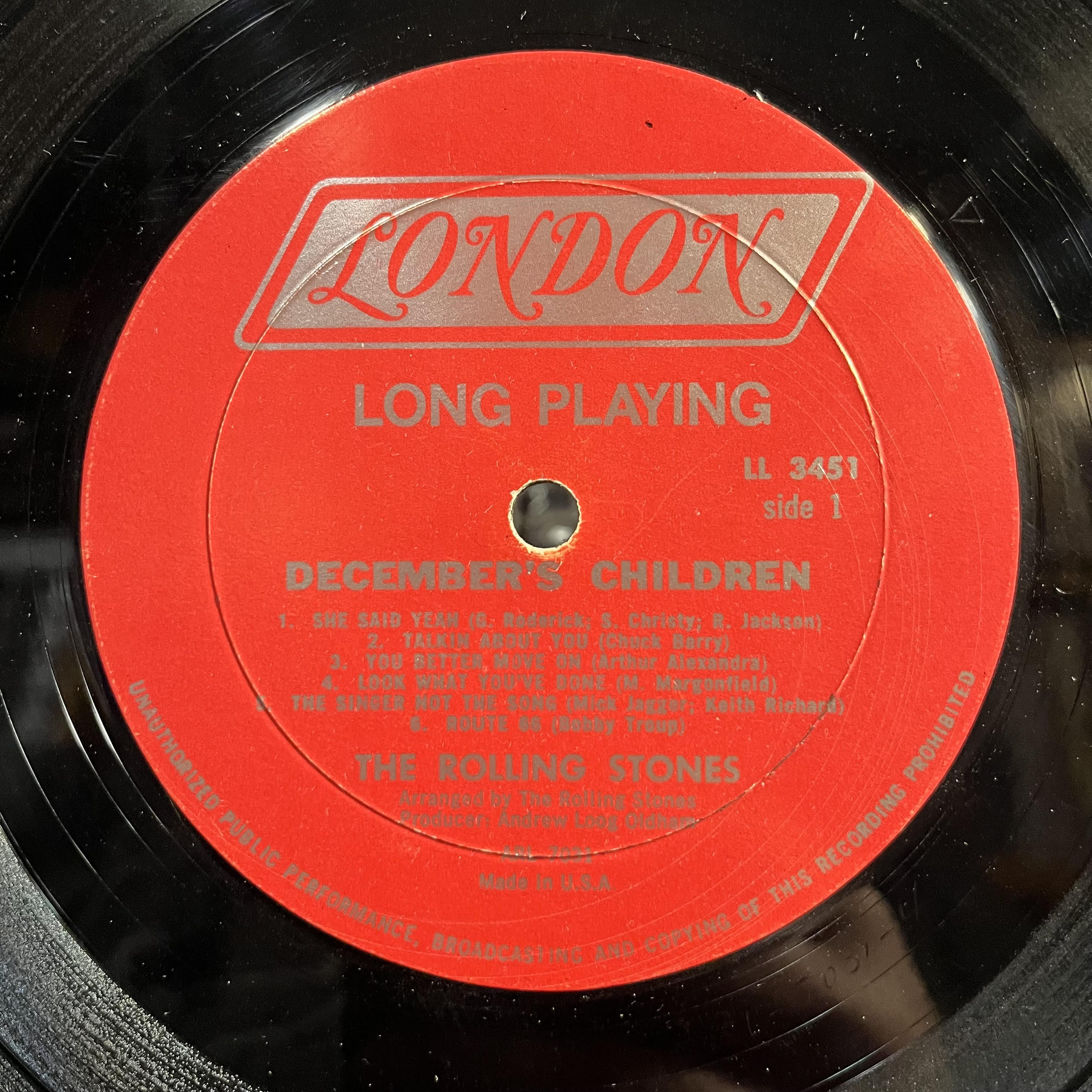 The Rolling Stones - December's Children (And Everybody's) *MONARCH* | Very Good (VG) Very Good (VG)