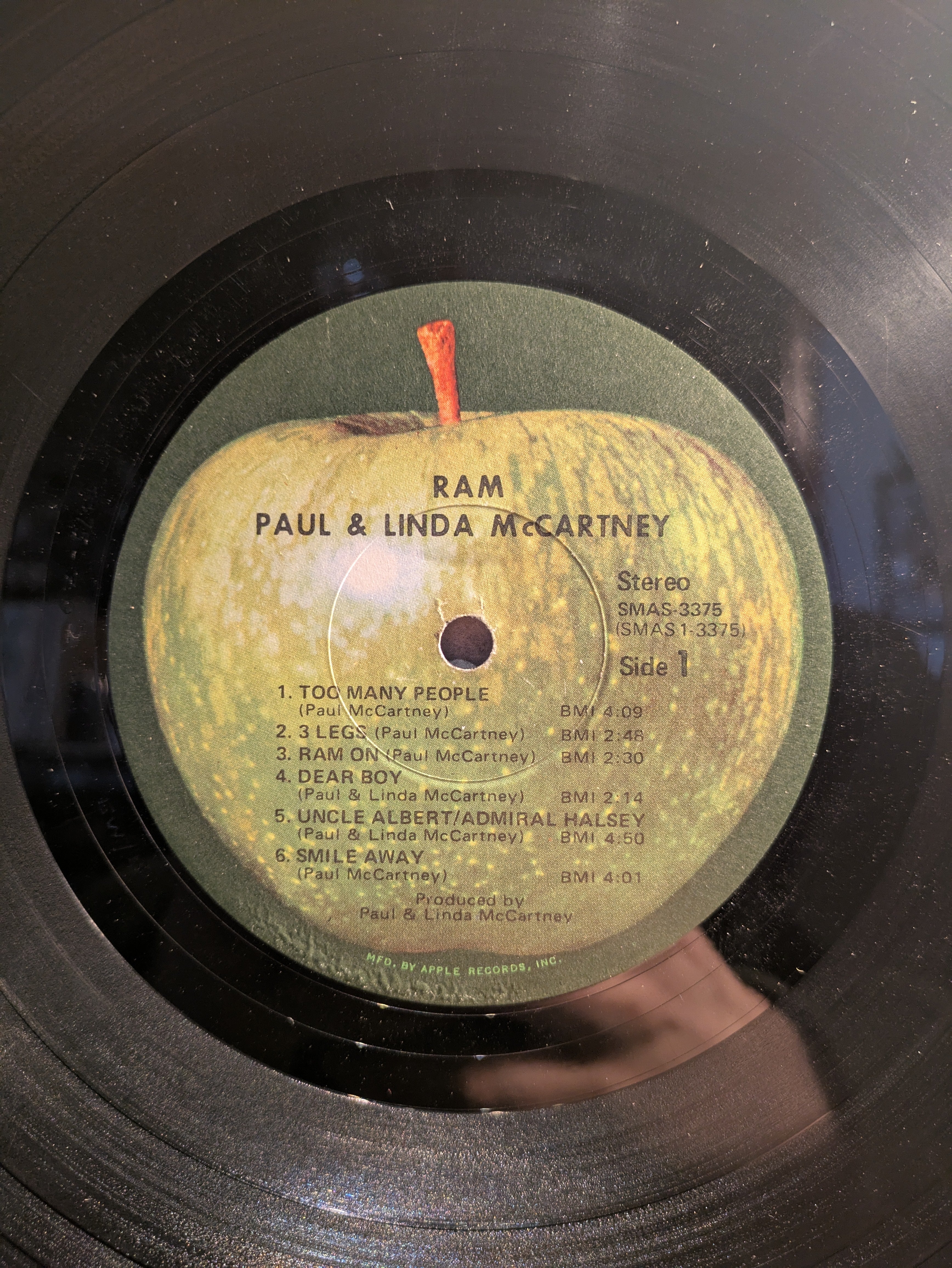 Paul & Linda McCartney - Ram (VINYL) | Very Good (VG) Very Good Plus (VG+)