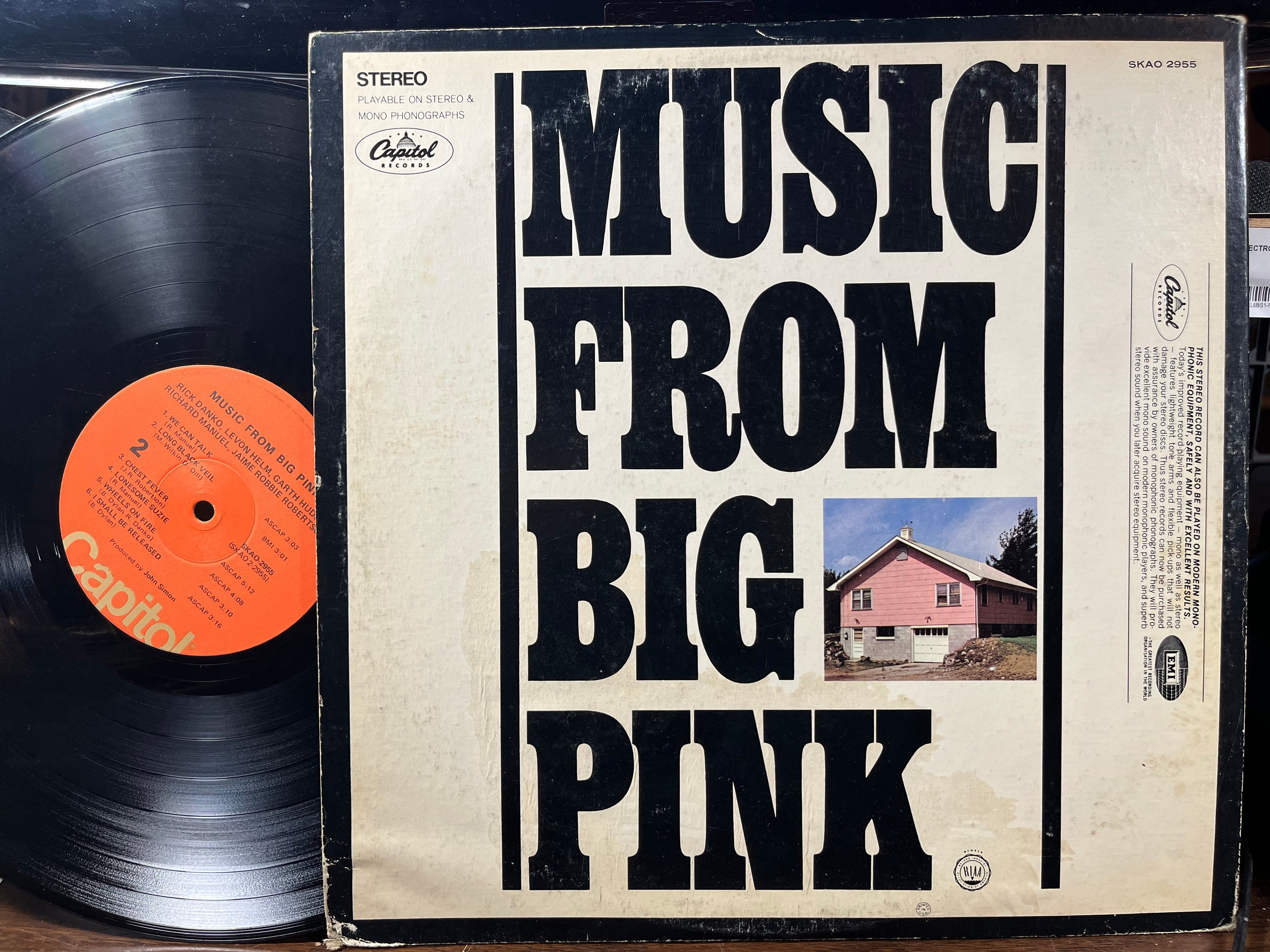 The Band - Music From Big Pink (VINYL) | Very Good (VG) Very Good (VG)