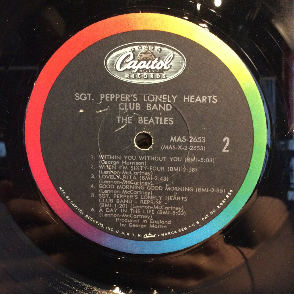 The Beatles - Sgt. Pepper's Lonely Hearts Club Band (VINYL) | Very Good (VG) Very Good Plus (VG+)