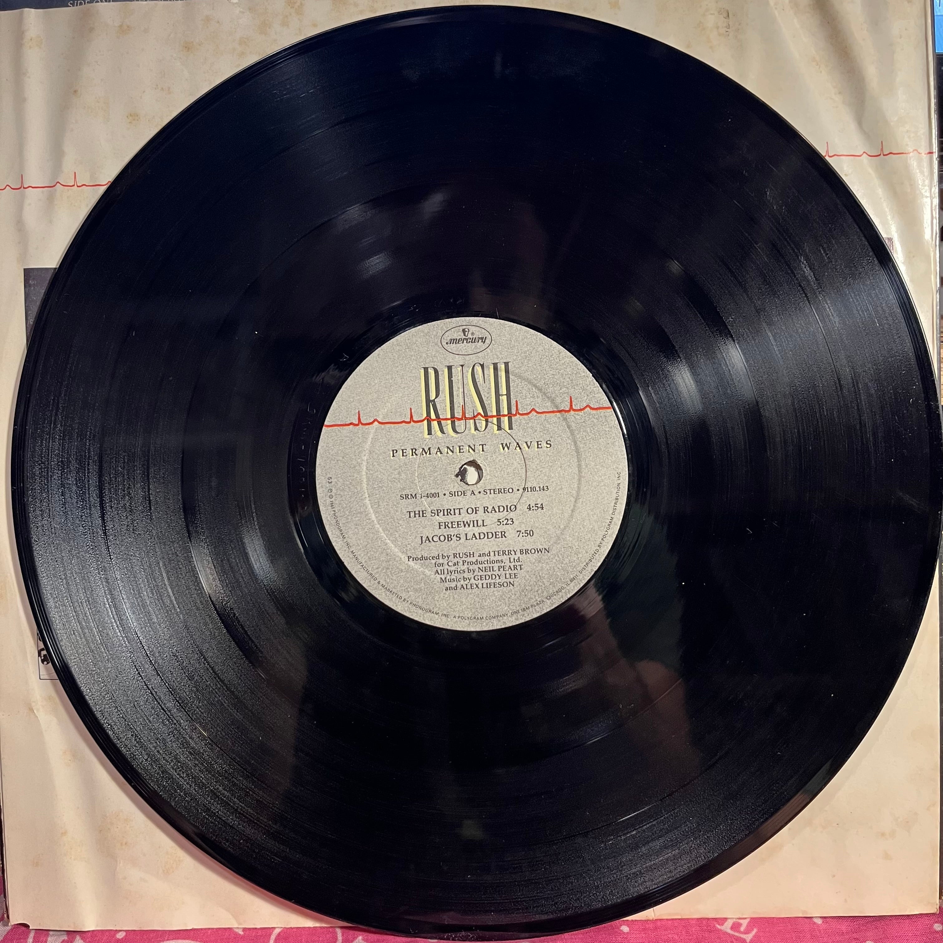 Rush - Permanent Waves *53 - KEEL* | Very Good (VG) Excellent (EX)