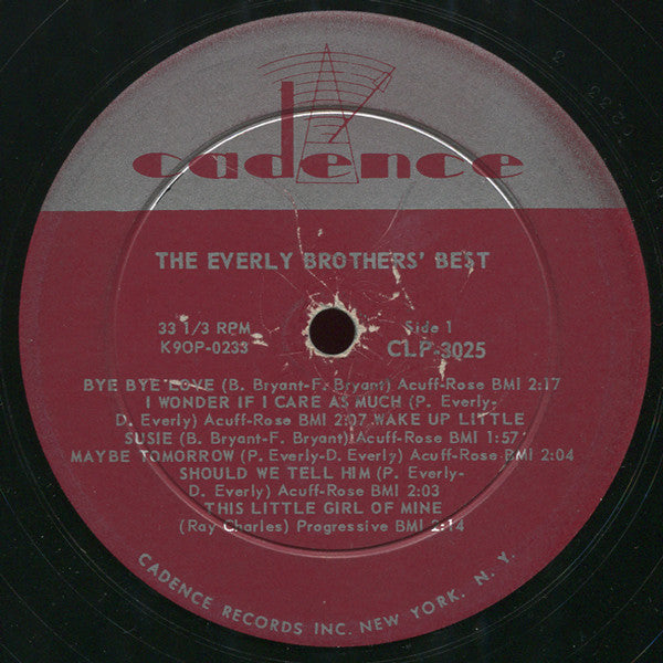 Everly Brothers - The Everly Brothers' Best (VINYL) | Very Good (VG) Very Good (VG)