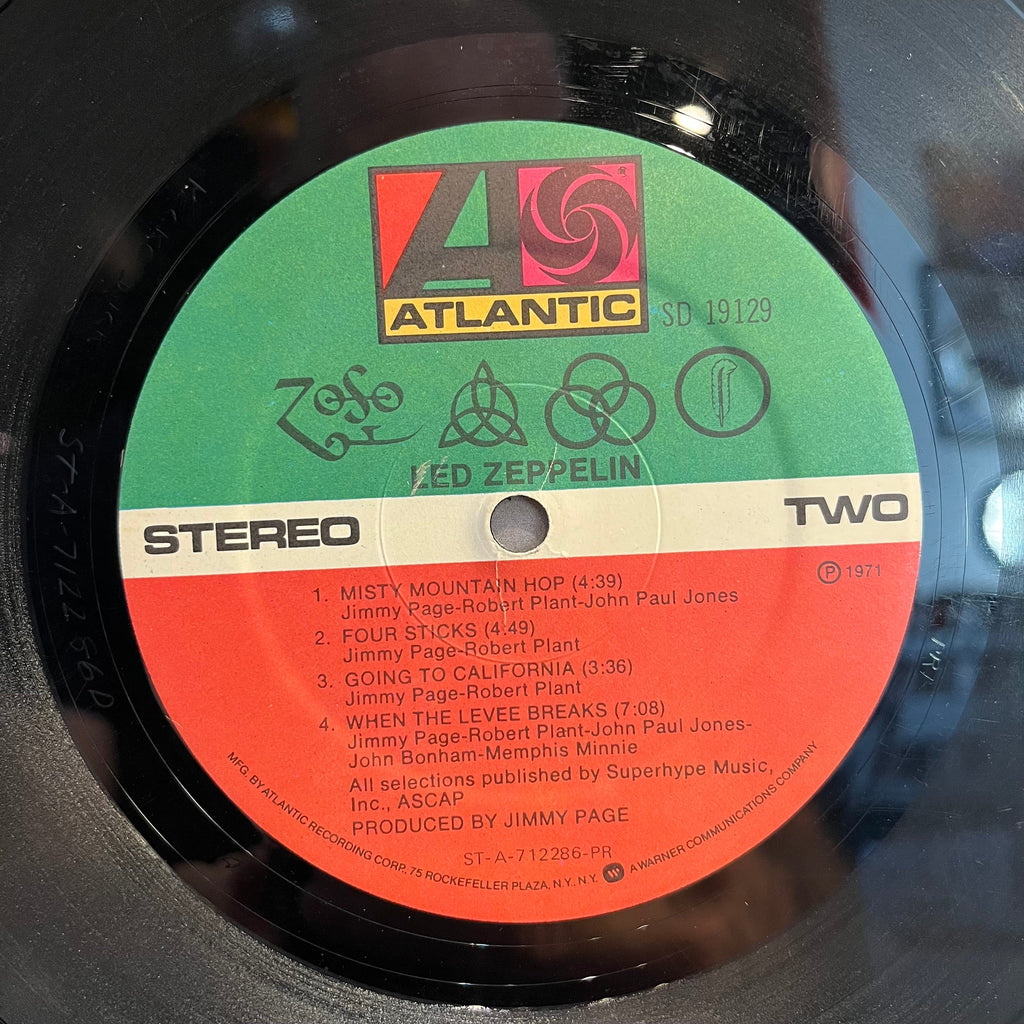 Led Zeppelin - Untitled (VINYL) | Very Good (VG) Very Good Plus (VG+)
