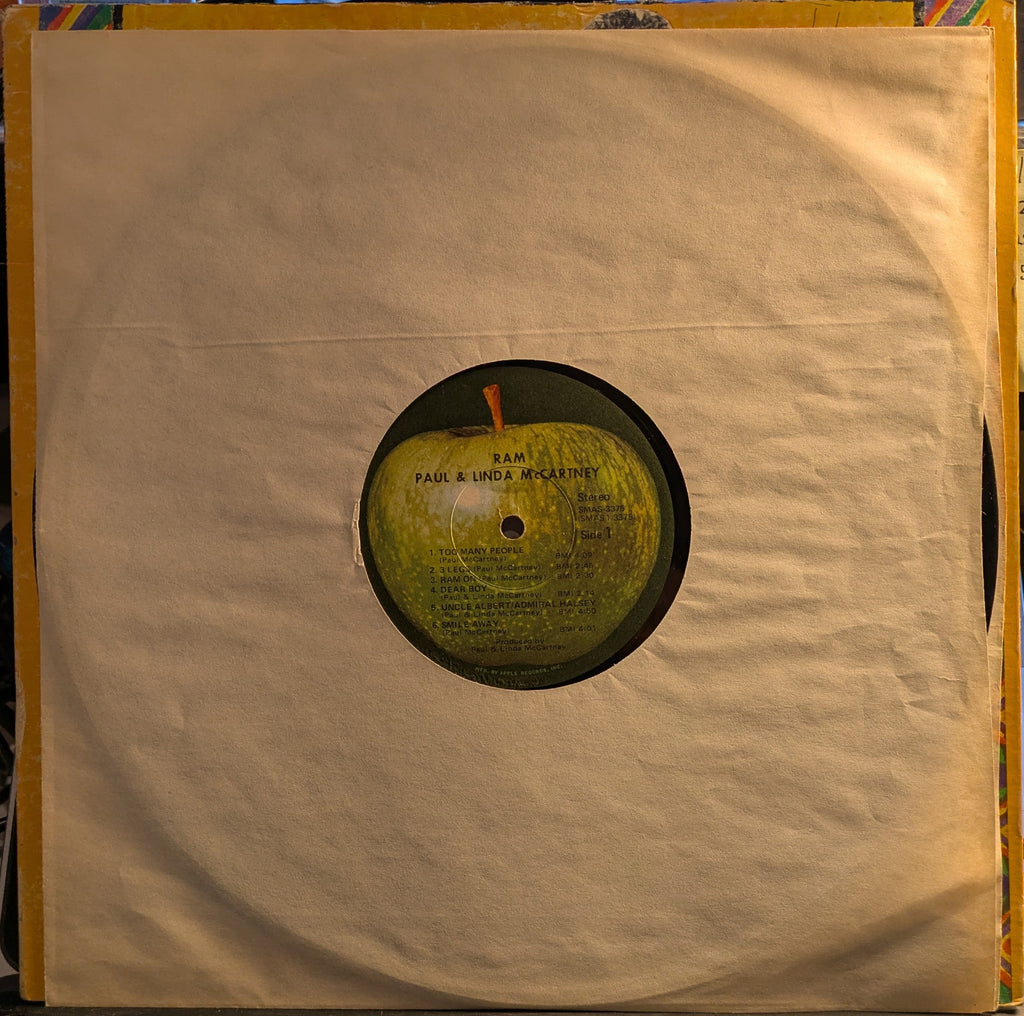 Paul & Linda McCartney - Ram (VINYL) | Very Good (VG) Very Good Plus (VG+)