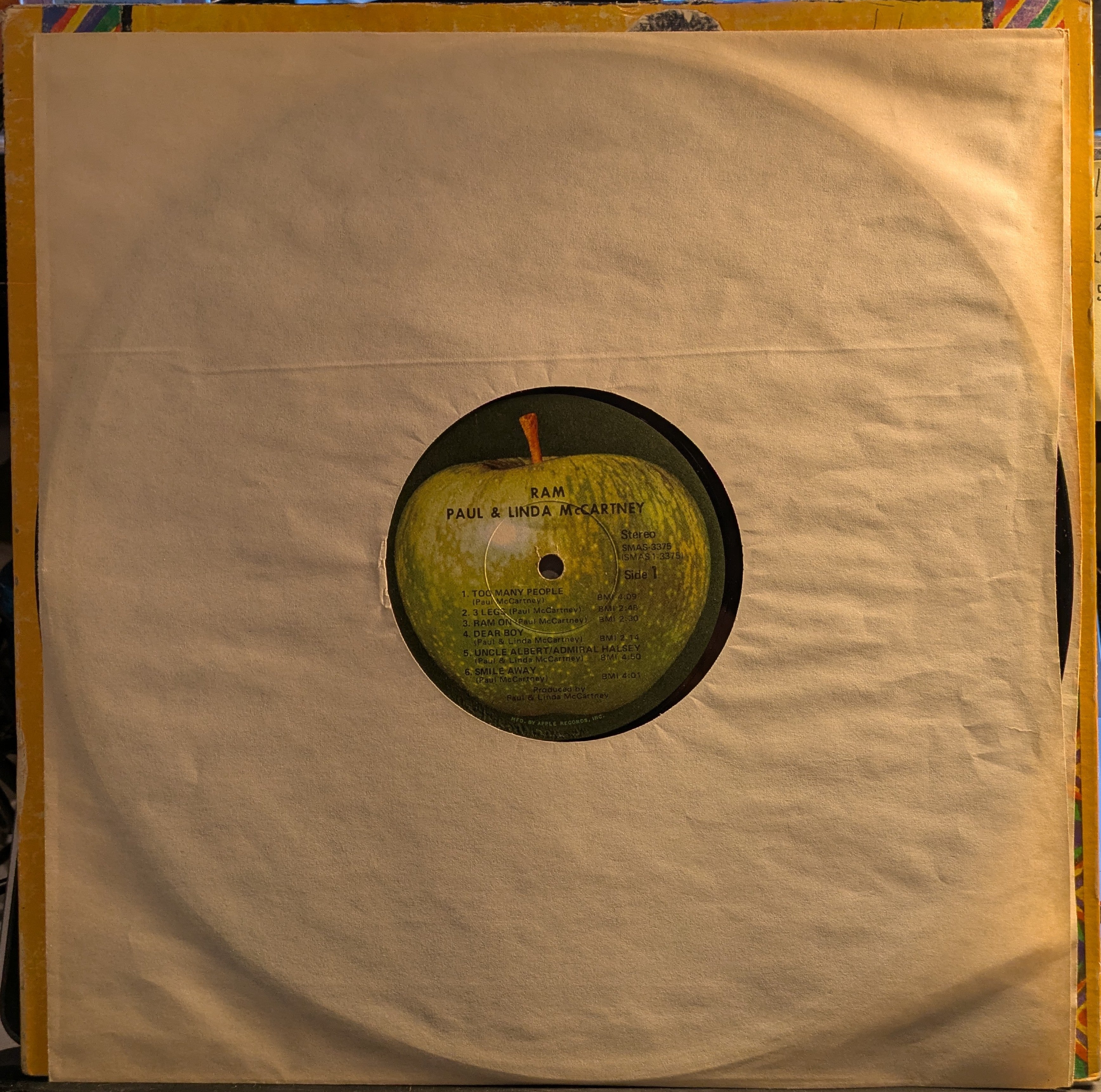 Paul & Linda McCartney - Ram (VINYL) | Very Good (VG) Very Good Plus (VG+)