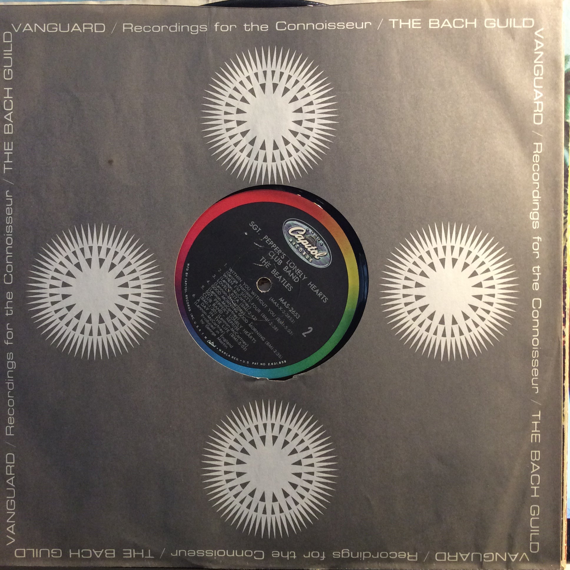 The Beatles - Sgt. Pepper's Lonely Hearts Club Band (VINYL) | Very Good (VG) Very Good Plus (VG+)