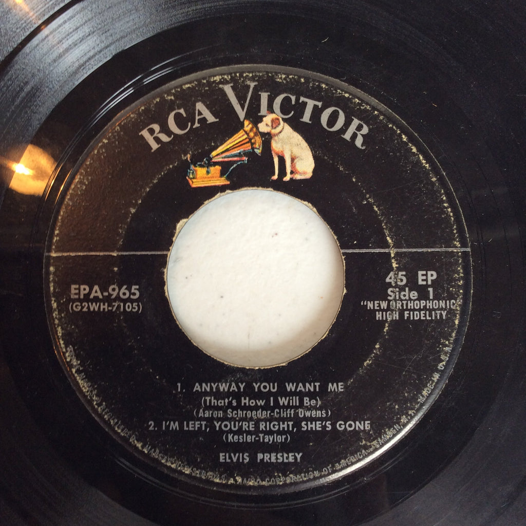 Elvis Presley - Any Way You Want Me (7" VINYL) | Very Good (VG) Very Good (VG)