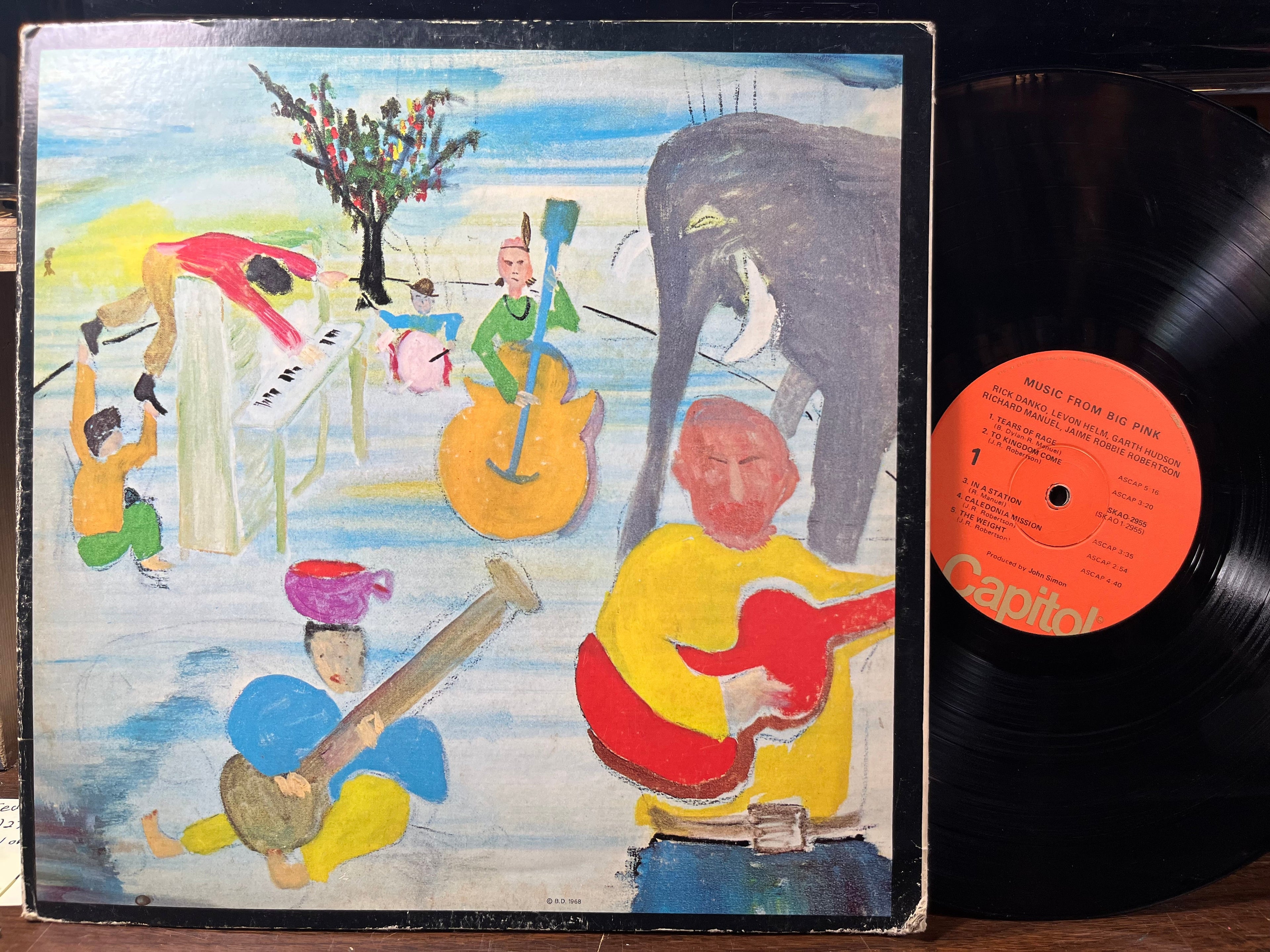 The Band - Music From Big Pink (VINYL) | Very Good (VG) Very Good (VG)
