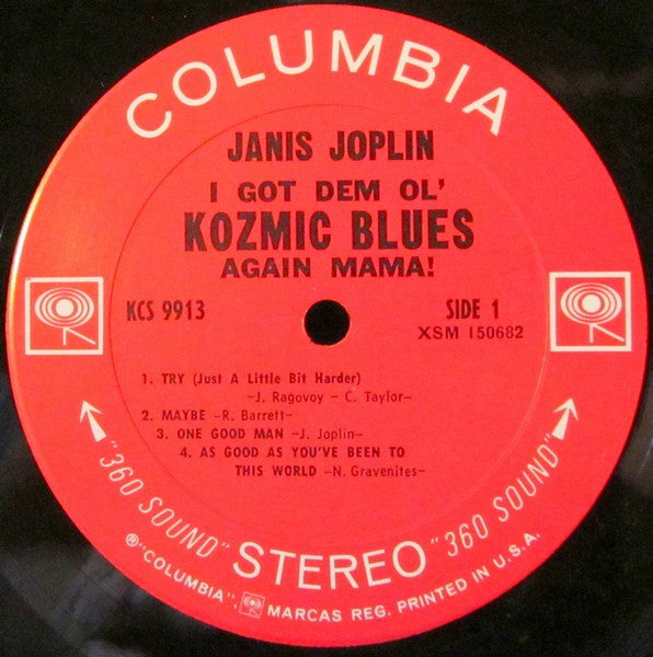 Janis Joplin - I Got Dem Ol' Kozmic Blues Again Mama! *SHRINK/PITMAN/HYPE* | Very Good (VG) Near Mint (NM)