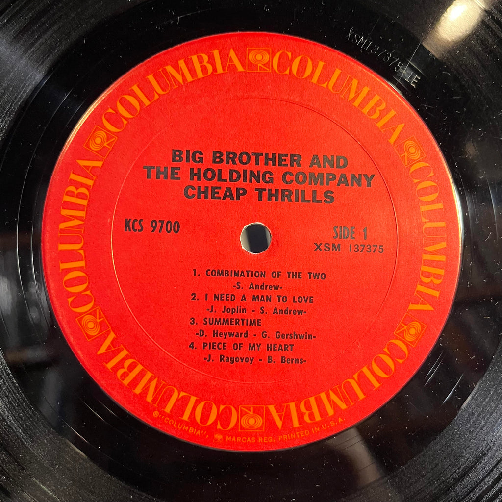 Big Brother & The Holding Company - Cheap Thrills *REPRESS* | Very Good (VG)