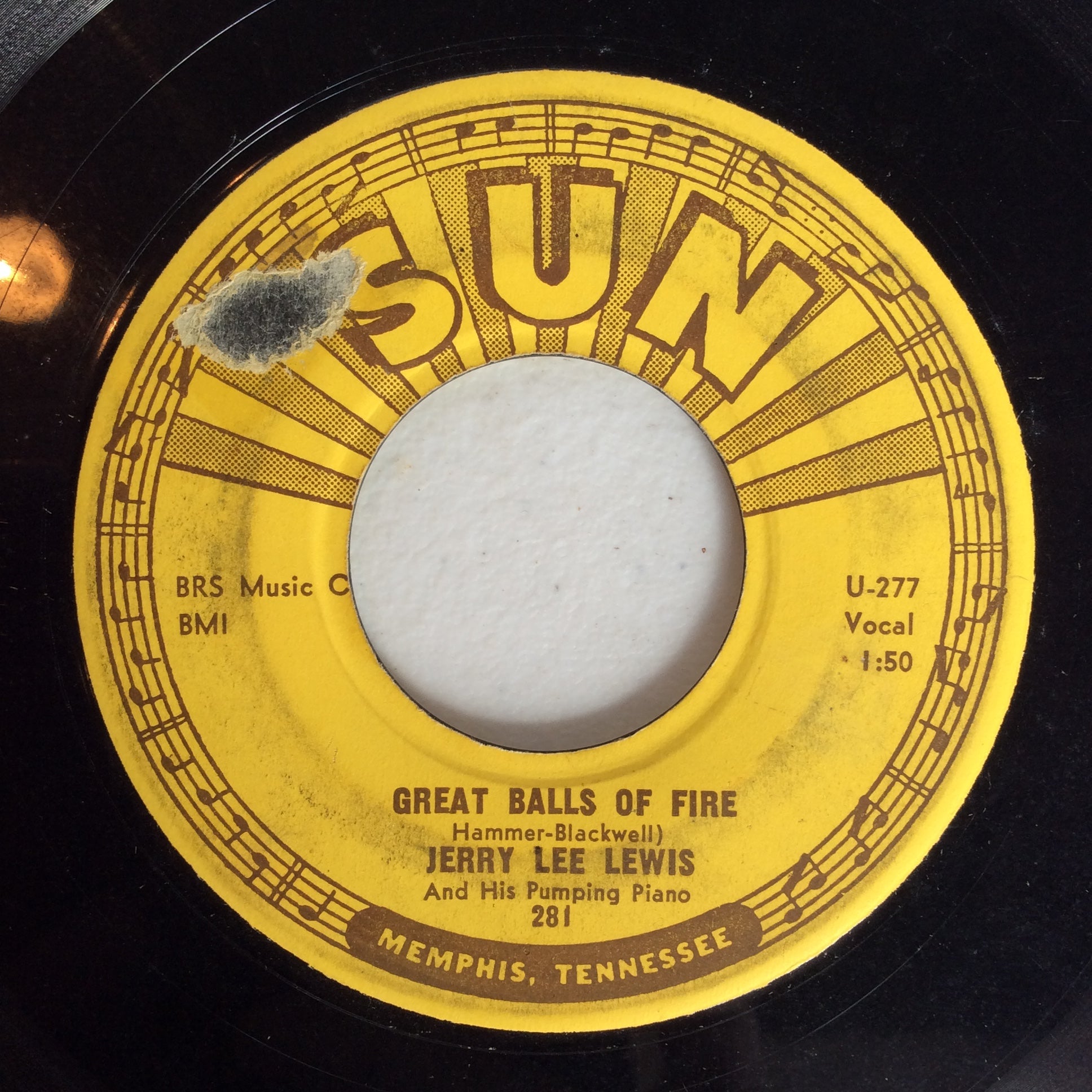 Great Balls Of Fire (7" VINYL) | Very Good (VG) Very Good Plus Plus (VG++)