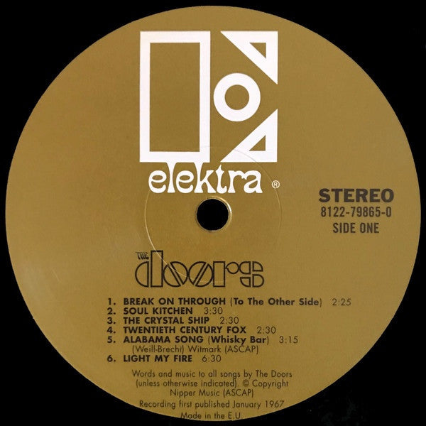 The Doors - The Doors (180 GRAM VINYL / IMPORT) | Mint (M) Mint (M)