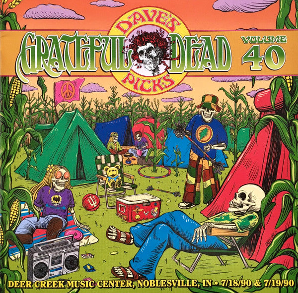 Dave's Picks, Volume 40 (3xCD)(Deer Creek Music Center, Noblesville, IN • 7/18-19/90 | Mint (M) Near Mint (NM)