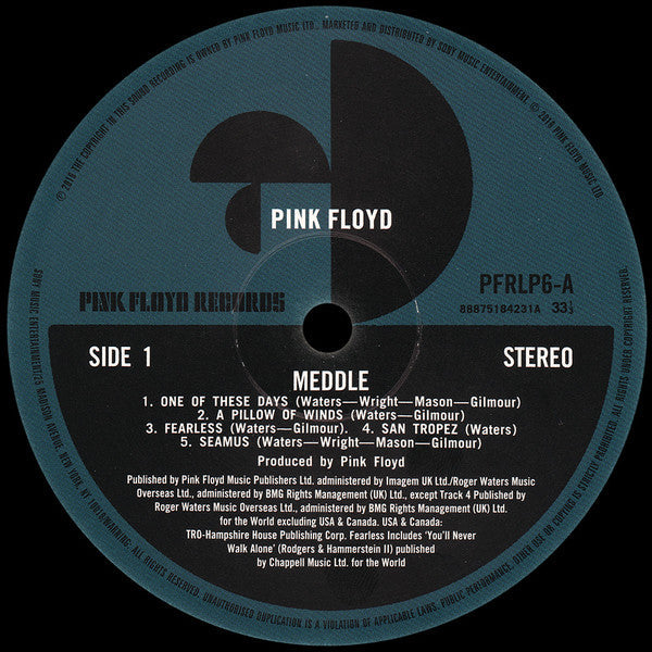 Pink Floyd - Meddle (VINYL) | Mint (M) Mint (M)