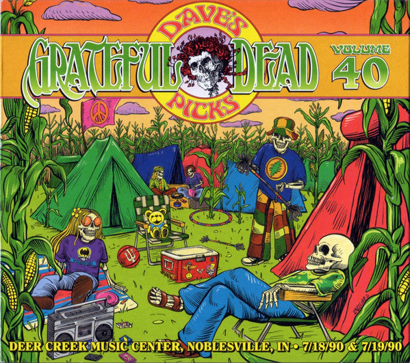 Dave's Picks, Volume 40 (3xCD)(Deer Creek Music Center, Noblesville, IN • 7/18-19/90 | Mint (M) Near Mint (NM)