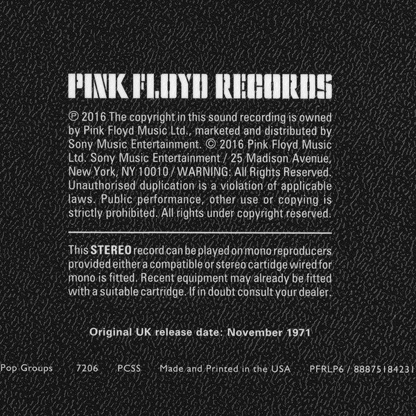 Pink Floyd - Meddle (VINYL) | Mint (M) Mint (M)