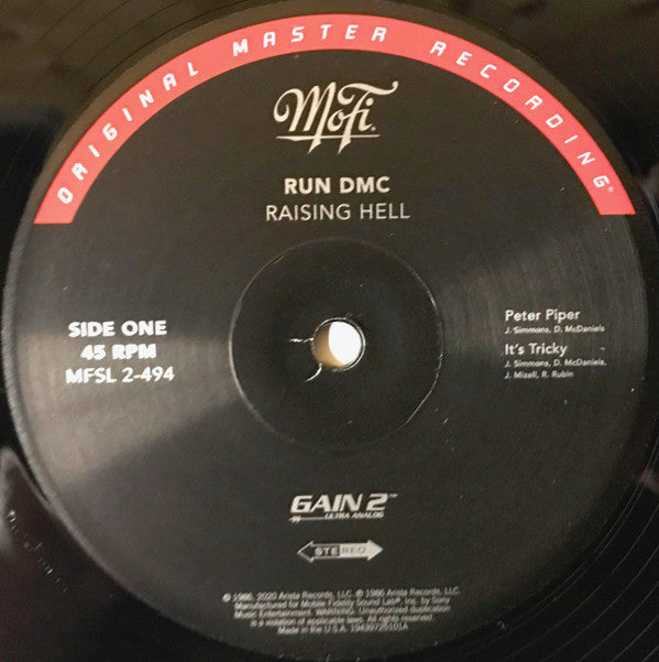 Raising Hell | Mint (M) Mint (M)