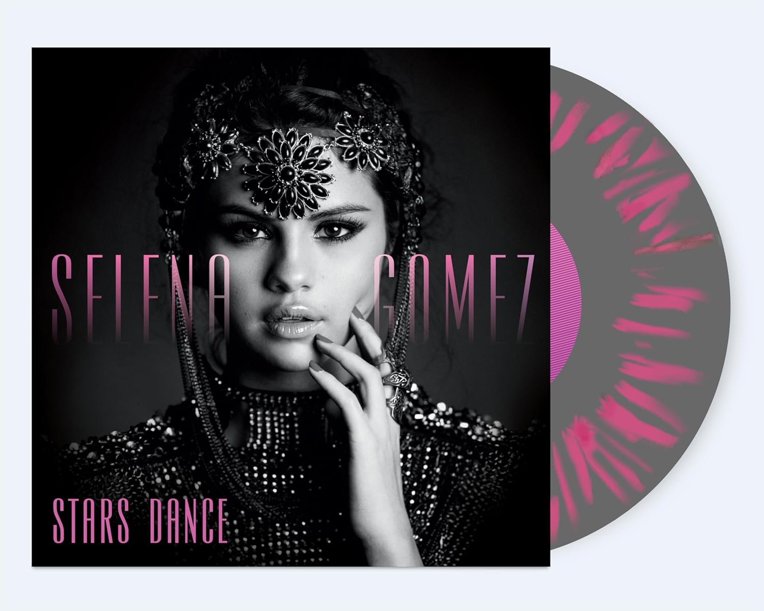 Selena Gomez - Stars Dance (Limited Edition, Gray W/ Pink Splatter Colored Vinyl) |