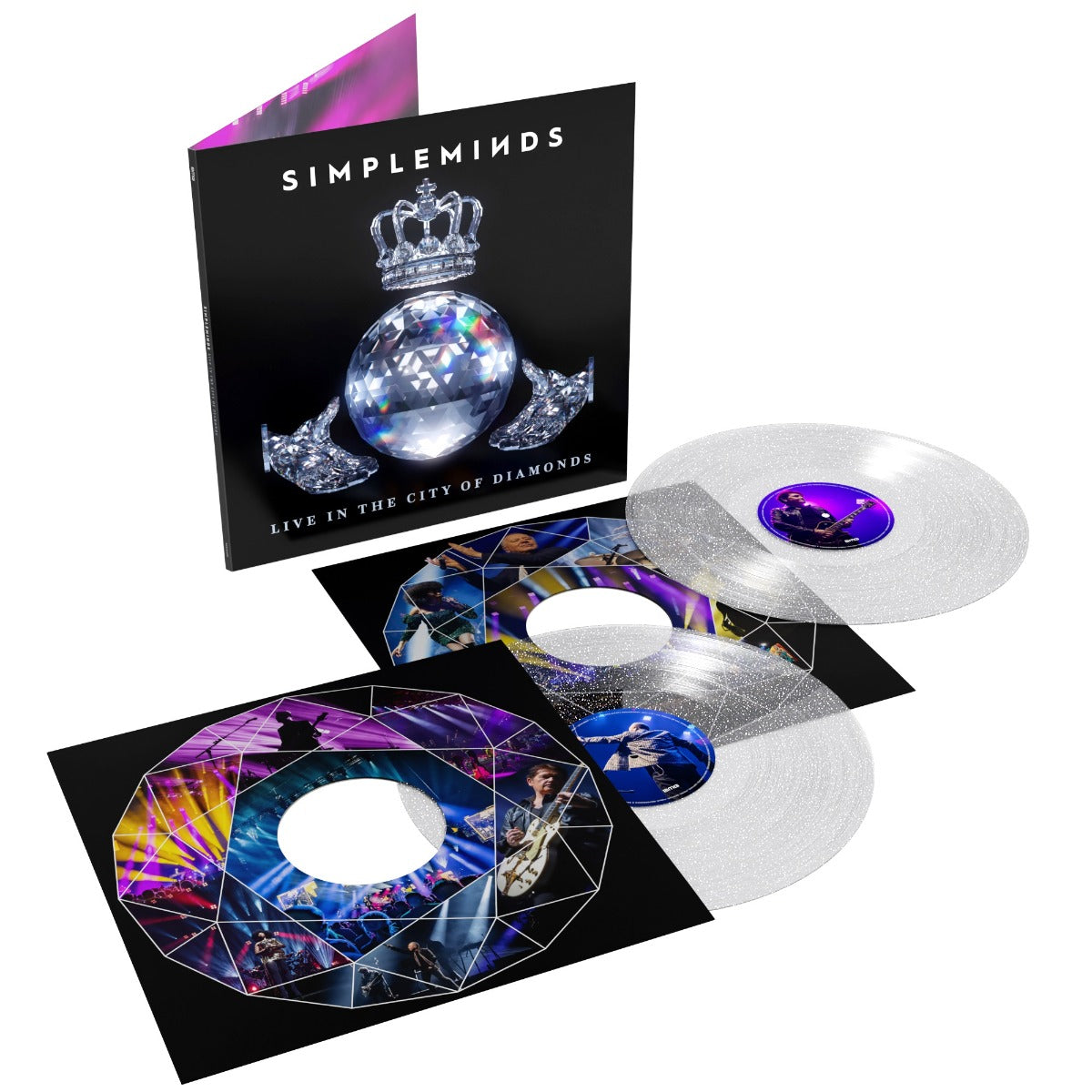 Live In The City Of Diamonds (Deluxe Limited Edition 2x Clear Glitter Vinyl) | Mint (M) Mint (M)