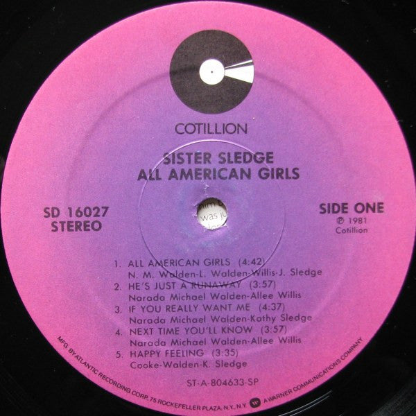 Sister Sledge - All American Girls | Near Mint (NM) Near Mint (NM)