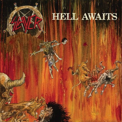 Hell Awaits (Red Velvet Marbled Colored Vinyl, Poster) |