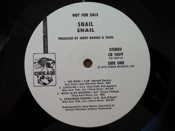 Snail (4) - Snail | Very Good Plus (VG+) Very Good (VG)