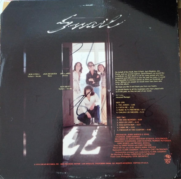 Snail (4) - Snail | Very Good Plus (VG+) Very Good (VG)
