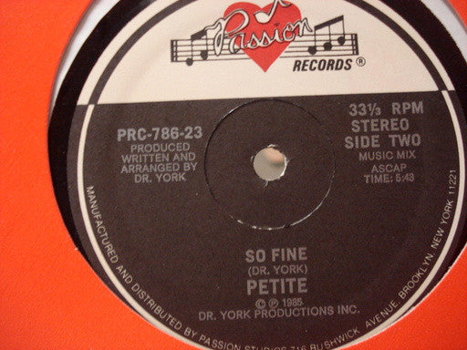 Petite - So Fine | Near Mint (NM) Generic