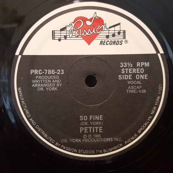 Petite - So Fine | Near Mint (NM) Generic