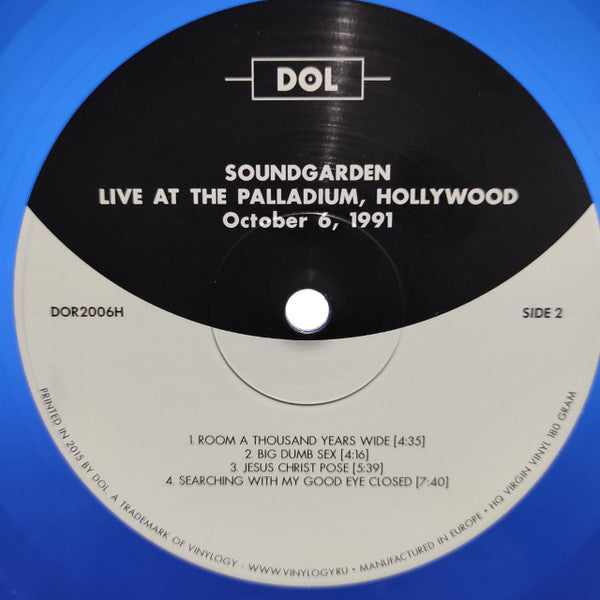 Soundgarden - Live At The Palladium, Hollywood October 6, 1991 | Mint (M) Mint (M)