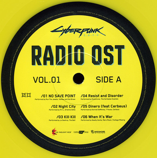 Cyberpunk 2077 Radio OST Vol. 1 | Mint (M) Mint (M)