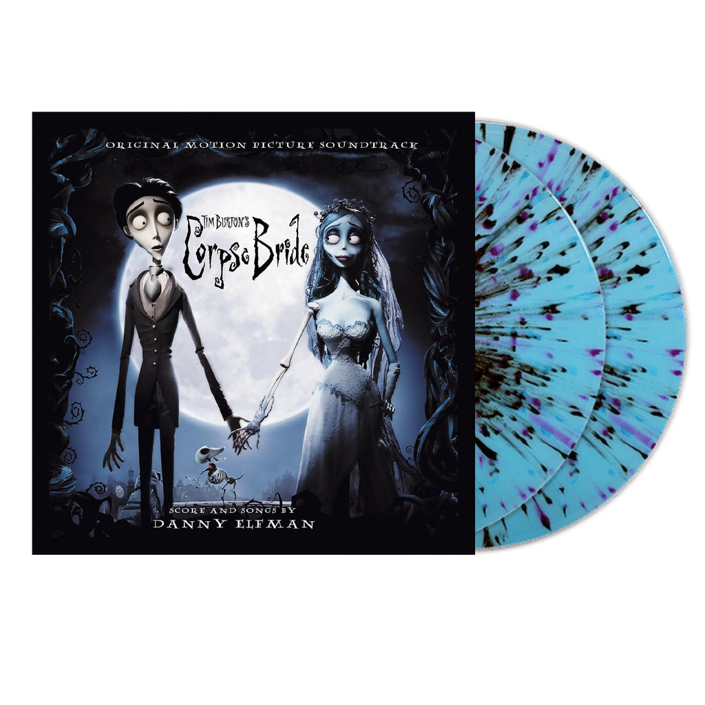 Danny Elfman - Corpse Bride--Original Motion Picture Soundtrack (2x BLUE W/ PURPLE & BLACK SPLATTER VINYL) | Mint (M) Mint (M)