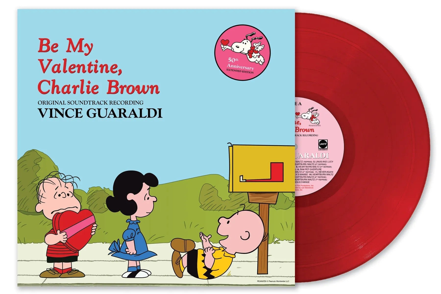 Be My Valentine, Charlie Brown: 50th Anniversary (IEX | "HEARTBURN" RED VINYL) | Mint (M) Mint (M)