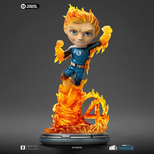 MiniCo Fantastic Four Metallic First Steps 4 Pack (Large Item, Statue, Collectible,) |