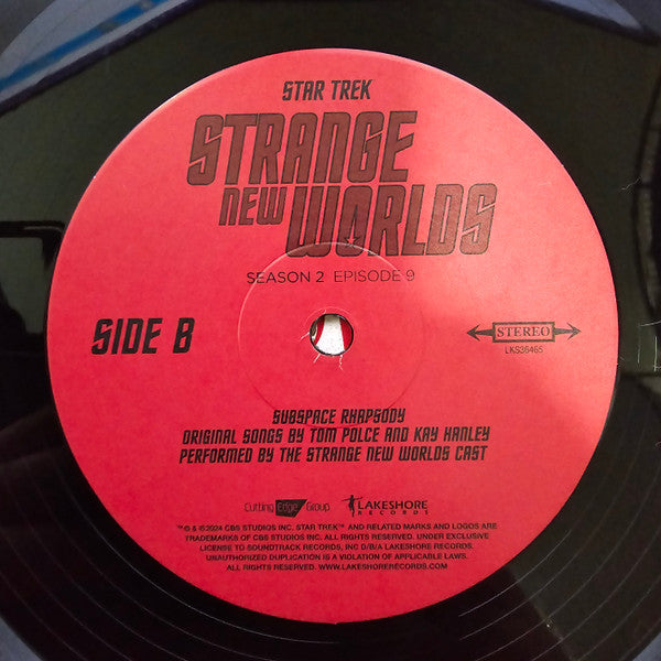 Star Trek Strange New Worlds Season 2 - Subspace Rhapsody (Original Series Soundtrack) | Mint (M) Mint (M)