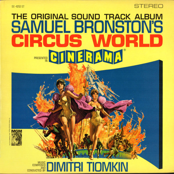 Circus World - The Original Sound Track Album (VINYL) | Mint (M) Near Mint (NM)
