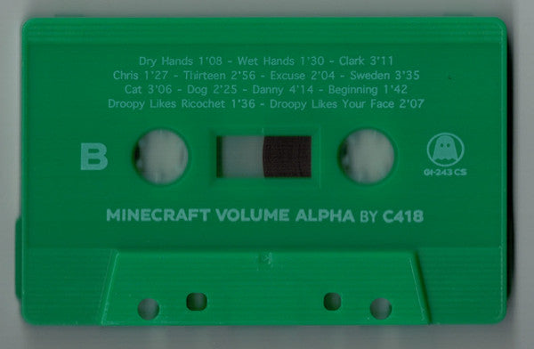 Minecraft Volume Alpha (CASSETTE - UNOFFICAL) | Mint (M) Mint (M)