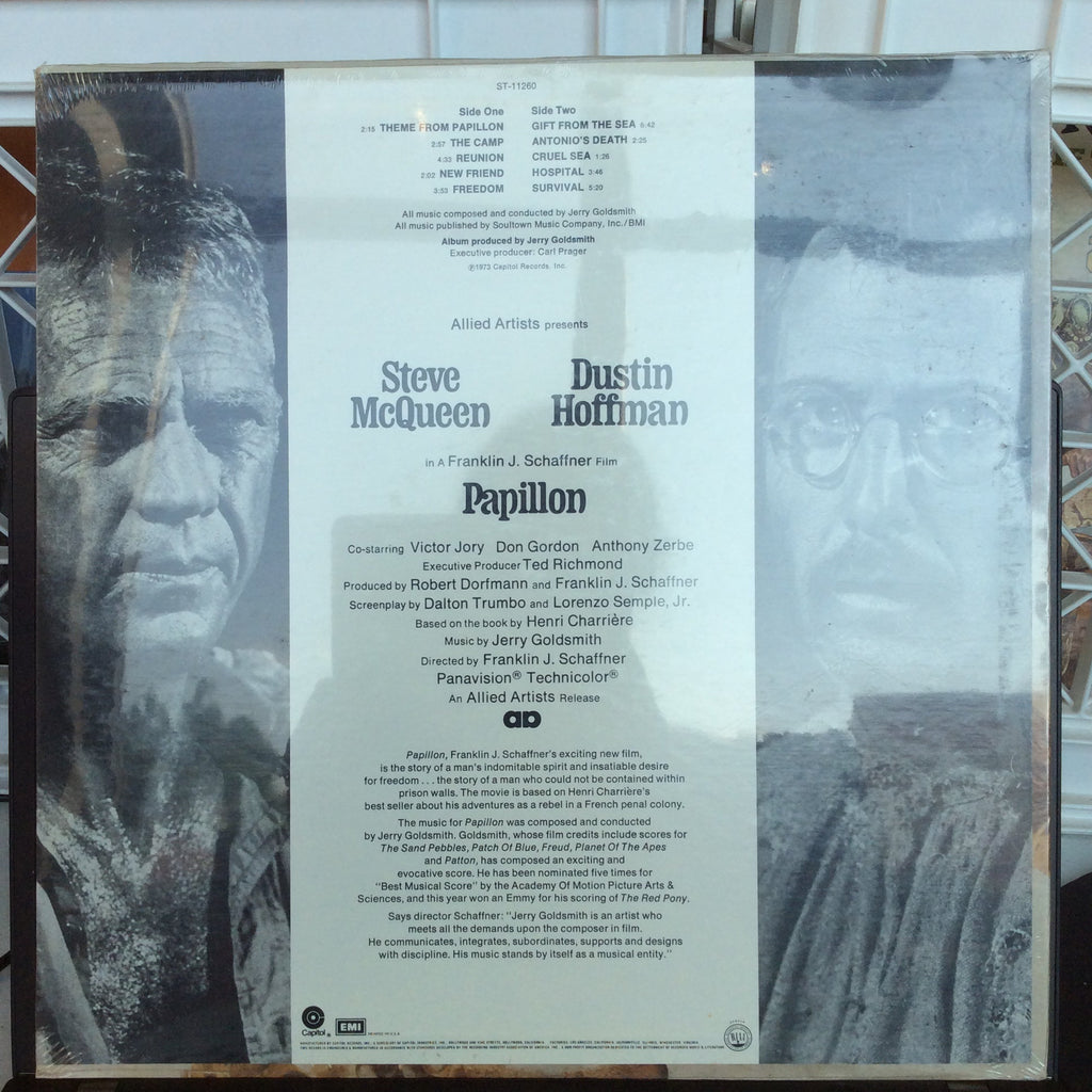 Papillon (Original Motion Picture Soundtrack) (VINYL) | Mint (M) Mint (M)
