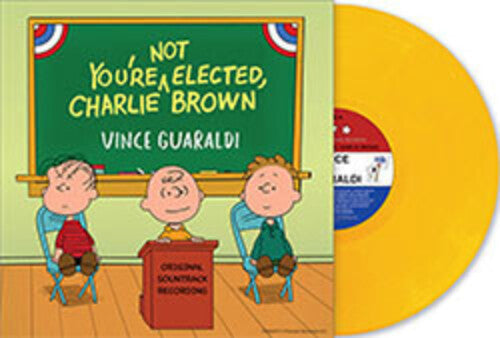 Vince Guaraldi - You're Not Elected, Charlie Brown (IEX: "WOODSTOCK" YELLOW VINYL) | Mint (M) Mint (M)