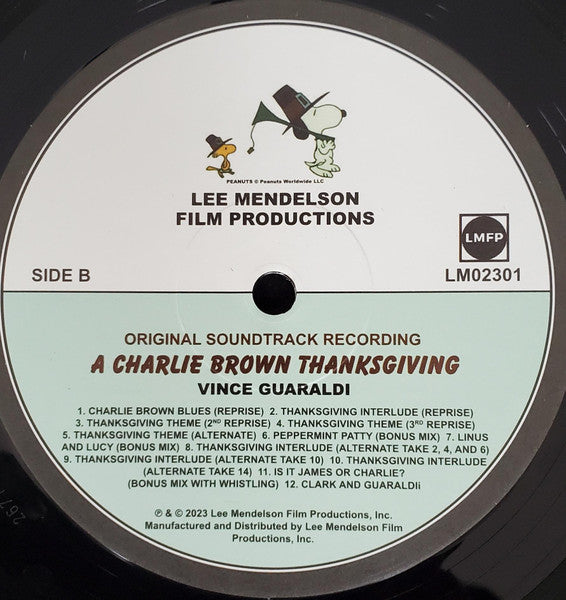 A Charlie Brown Thanksgiving: 50th Anniversary (VINYL) | Mint (M) Mint (M)